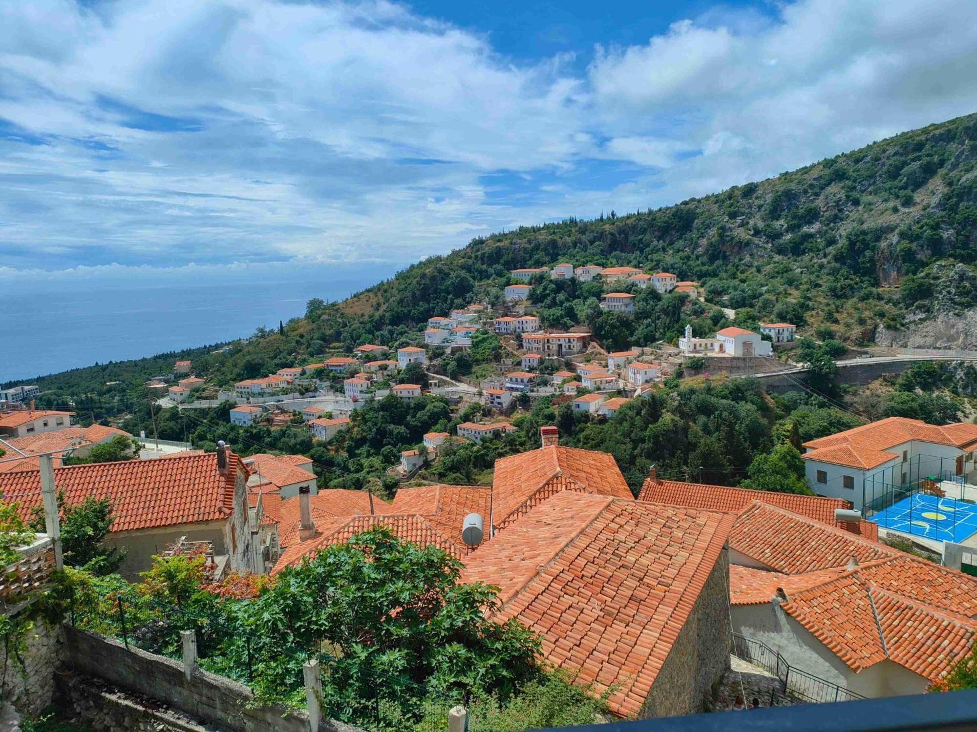 Dhërmi Kalderimi View Houseヴィラ エクステリア 写真