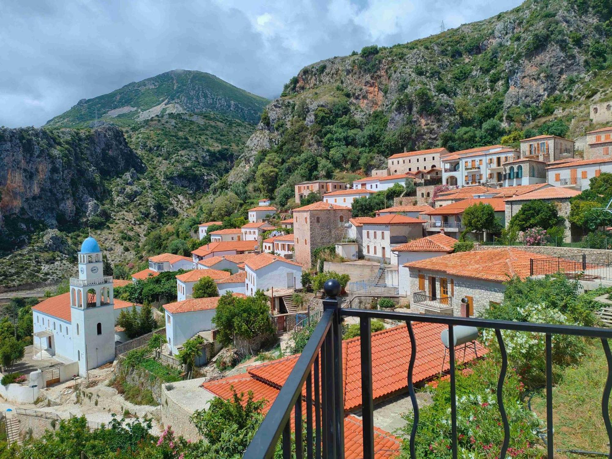 Dhërmi Kalderimi View Houseヴィラ エクステリア 写真